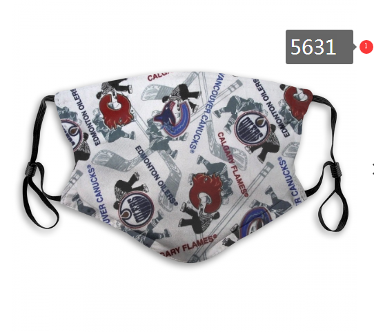 2020 NHL Edmonton Oilers #2 Dust mask with filter->nhl dust mask->Sports Accessory